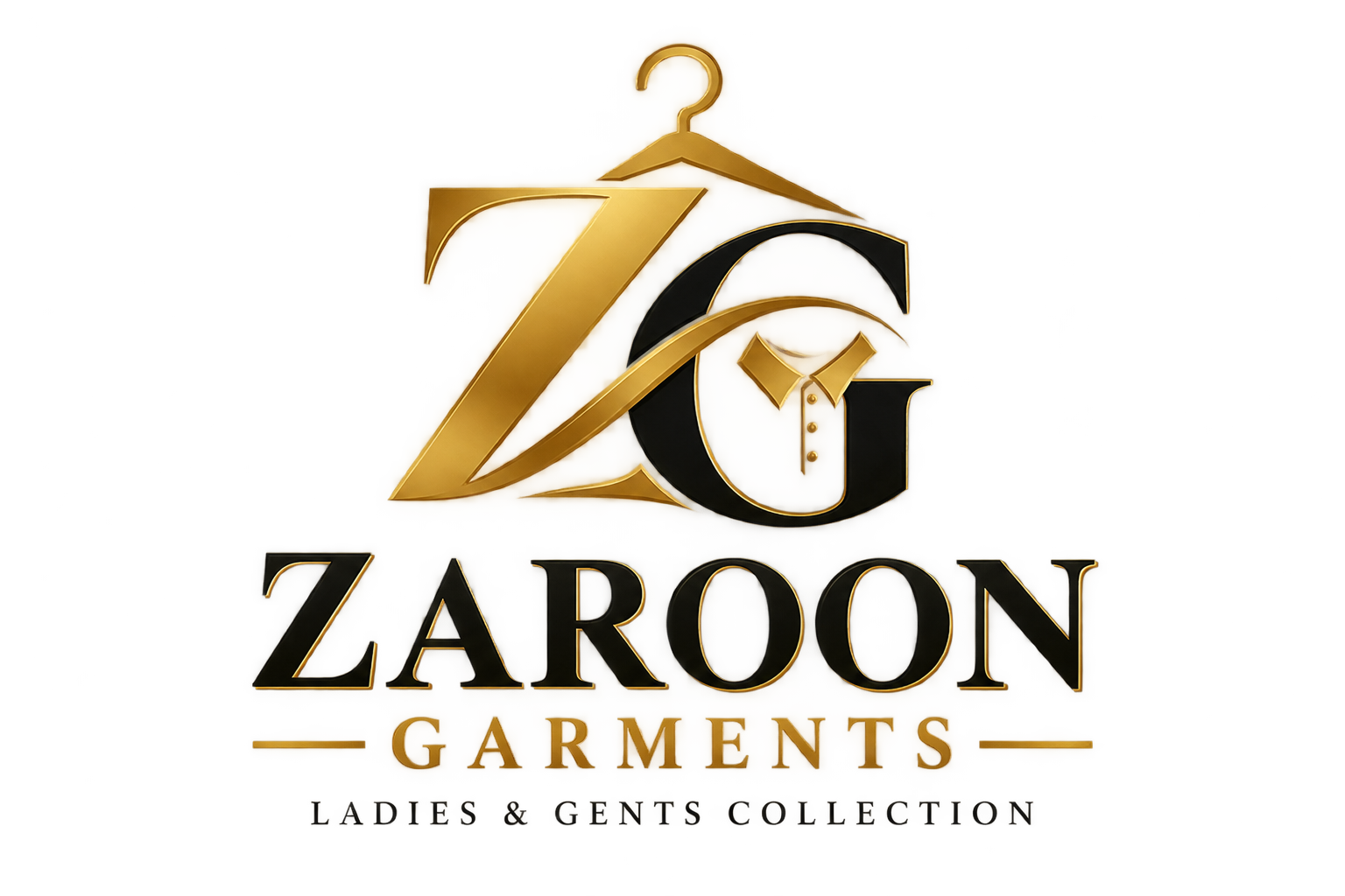 Zaroon Garments luxury emblem logo